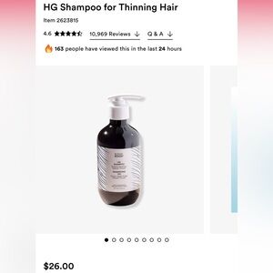 Bondi Boost HG Shampoo for Thinning Hair